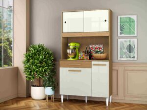 Kit Cozinha  Aramoveis  - 4P (correr) 1G - 0,91m - 2.7/CW 2.5/SR/TD