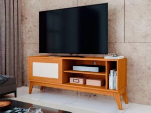 Rack Cayman Cedro – EDN Móveis - 136cm - 2.8/TD