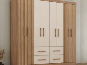 Roupeiro Guarda-Roupa Itapema 8P 4G c/ Pés – Atualle Móveis – 6.4 – SR