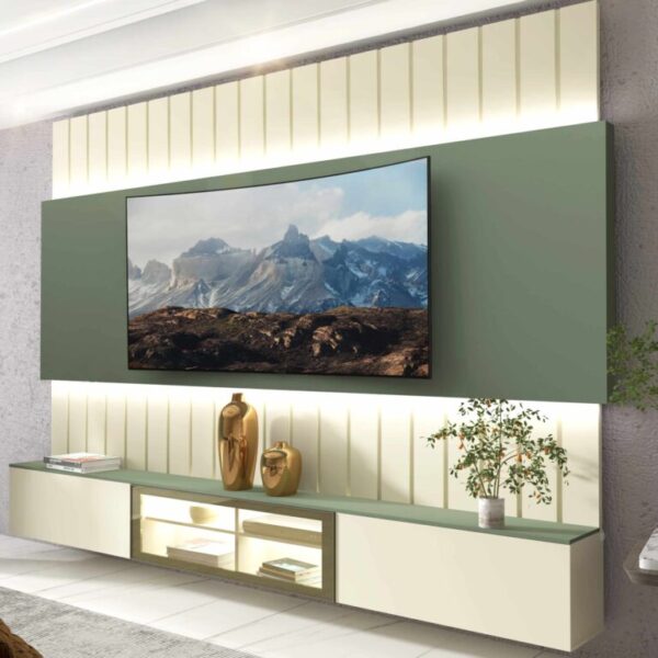 Painel Home Suspenso Soberano -  85″  Reflecta 230 – 100%MDF - GELIUS 1.58/TD 1.6/RF - Imagem 6