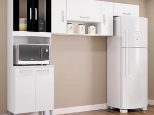 COZINHA COMPACTA LAVINIA 8 PORTAS – POQUEMA – 2,44m – 4.0/CW