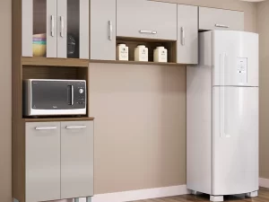 COZINHA COMPACTA LAVINIA 8 PORTAS – POQUEMA – 2,44m – 4.0/CW