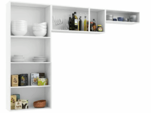 Cozinha Compacta Rubi Telasul – 3 Peças Sem Balcão – 245 cm – 6.5/CW