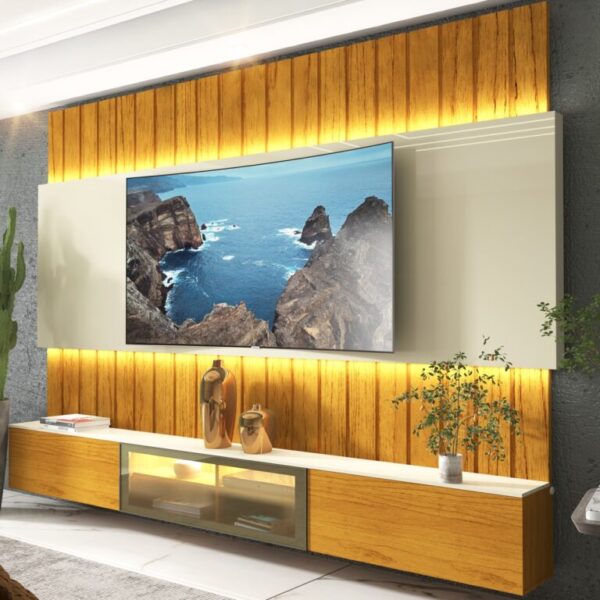 Painel Home Suspenso Soberano -  85″  Reflecta 230 – 100%MDF - GELIUS 1.58/TD 1.6/RF