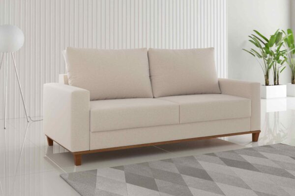 ESTOFADO SOFA LIVING SF.5620 PALAZZO 180CM TEC LINHO BRONZE – VIERO 7.0/RN