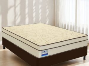Colchão Casal Prime Light + Base Box Simples – ORTHOPRIME/ALTO NÍVEL – 1.38m – 6.8/TD