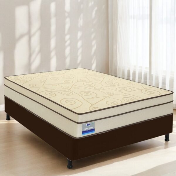 Colchão Casal Prime Light + Base Box Simples - ORTHOPRIME/ALTO NÍVEL - 1.38m - 6.8/TD
