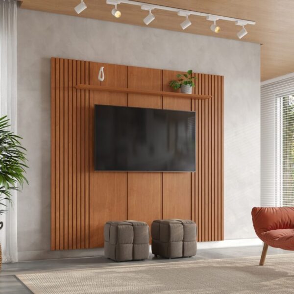Painel até 58″ Union 1,87 Naturale - MAVAULAR - 1.87m - 7.2/TD