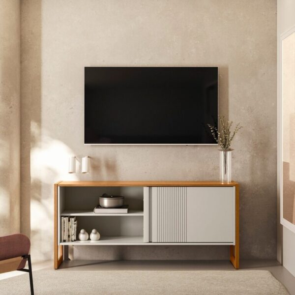 Rack até 55″ Gold - Linea Brasil - 1.41m - 2.4/TD