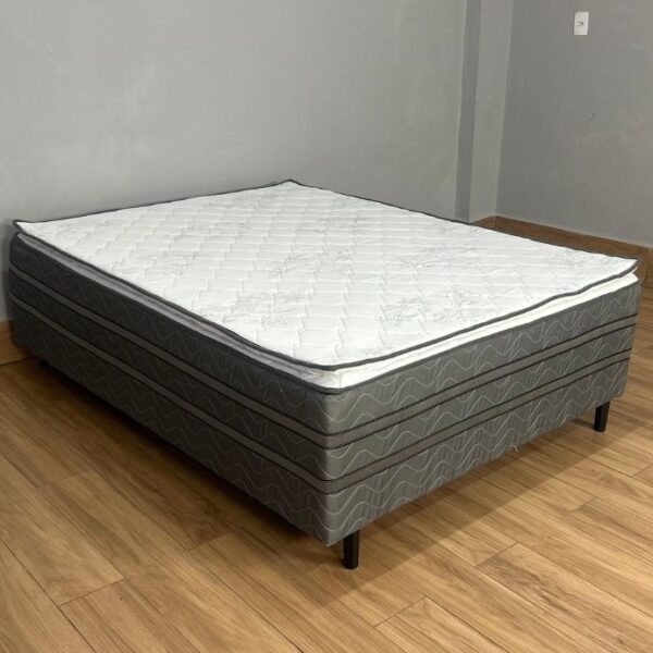 Cama Box Casal Prestige com Pillow Top D28 – Ecotec - 47x138x188 - 6.8/TD