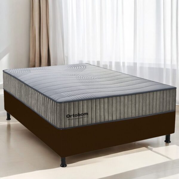 Colchão Casal Exclusive Foam + Base Box Simples - ORTOBOM/ALTO NÍVEL - 1.38m - 1.5/TD - Imagem 2