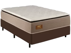 Colchão Casal Twins + Base Box Simples – Gazin Colchões – 1.38m – 7.9/TD