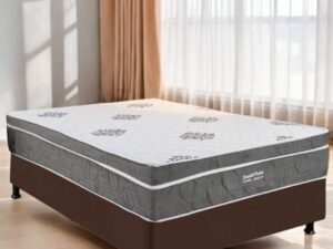 Colchão Casal Essential Pocket D26 + Base Box Simples – INOVAFLEX/ALTO NÍVEL – 1.38m – 9.4/TD