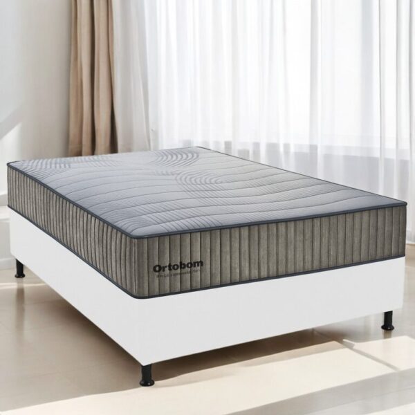 Colchão Casal Exclusive Foam + Base Box Simples - ORTOBOM/ALTO NÍVEL - 1.38m - 1.5/TD - Imagem 3