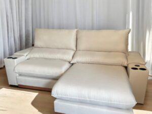 Sofá Retrátil e Reclinável Grazi 2,50 m – Uniart Estofados – 2.1/TD