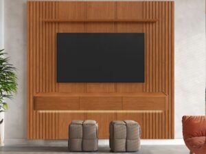Painel até 58″ Union 1,87 + Nicho Union 1,80 Naturale – MAVAULAR – 1.87m – 1.1/TD