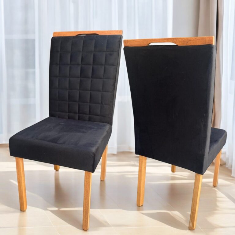 Kit 2 Cadeiras Pandora 01 - Carvalho Decor - 0.45m - 2.4/TD