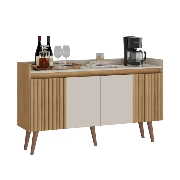 Buffet 04 Portas Retro - Atualle - 1.44m - 2.5/TD/CW