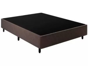 Base Box Casal Simples Corino Branco – BIOSTAR – 1.38m – 1.9/TD