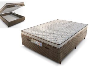 Cama Box Colchobox Baú Casal Golden Rondomóveis – 50x138x188 – 1.3/SR