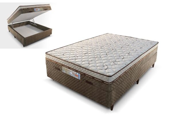 Cama Box Colchobox Baú Casal Golden Rondomóveis - 50x138x188 - 1.3/SR