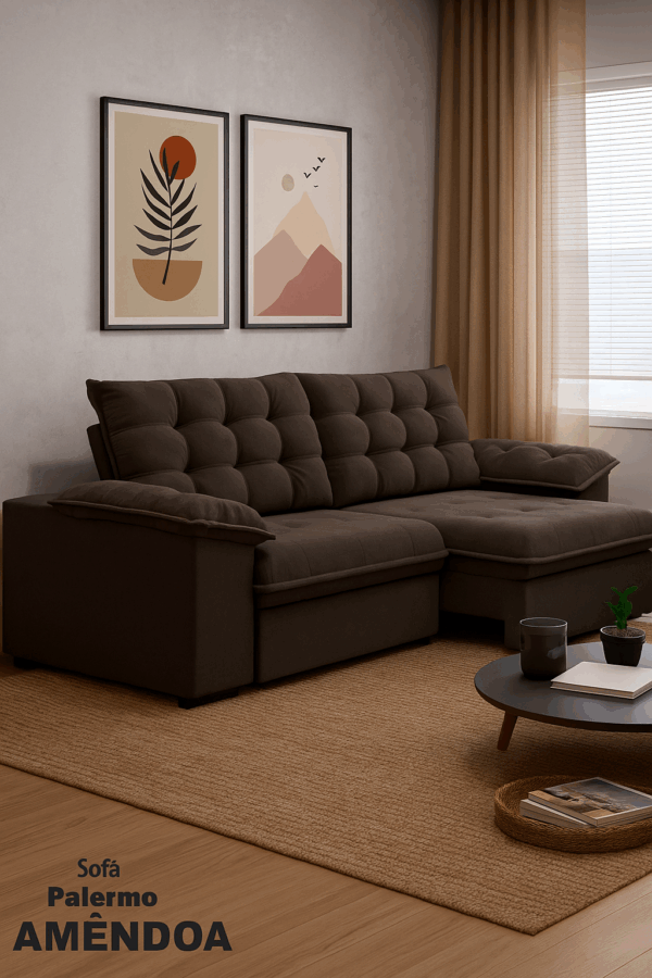 Estofado Palermo Slim 2,30m Best House - 2.30m - 1.3/TRA