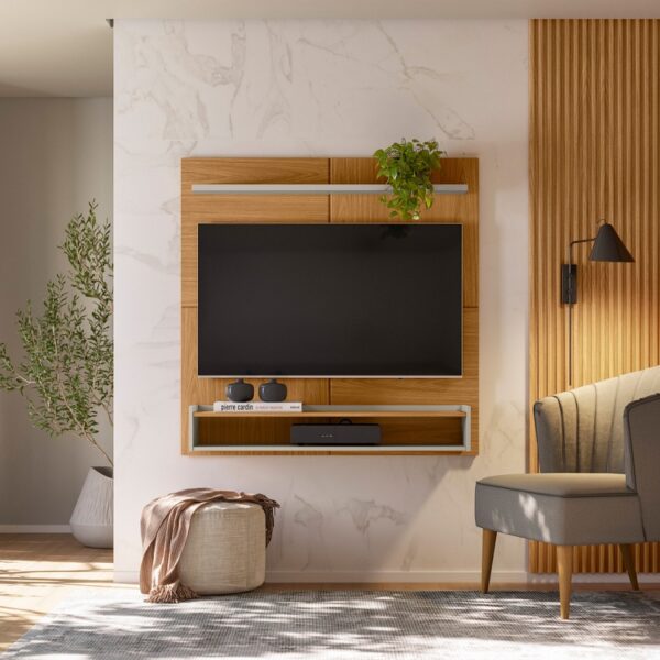 Painel Home até 50″ Creta - Linea Brasil - 1.20m - 2.1/TD 2.0/TRA - Imagem 2