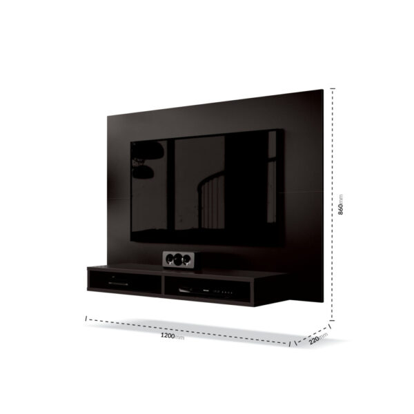Painel Eros/Fox New – EDN Móveis/Notavel – 120cm – 1.1/TD/LD/PR 1.2/TRA/RN - Imagem 2