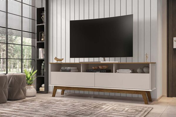 Rack Elegant – P/ TV até 65″ – Bechara Móveis - 1.80m - 4.3/CW