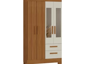 Roupeiro Guarda-Roupa Fortaleza Plus 4P c/Espelho – 90cm – Atualle – 4.0/SR/CW