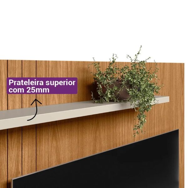 Painel Home até 50″ Creta - Linea Brasil - 1.20m - 2.1/TD 2.0/TRA - Imagem 3