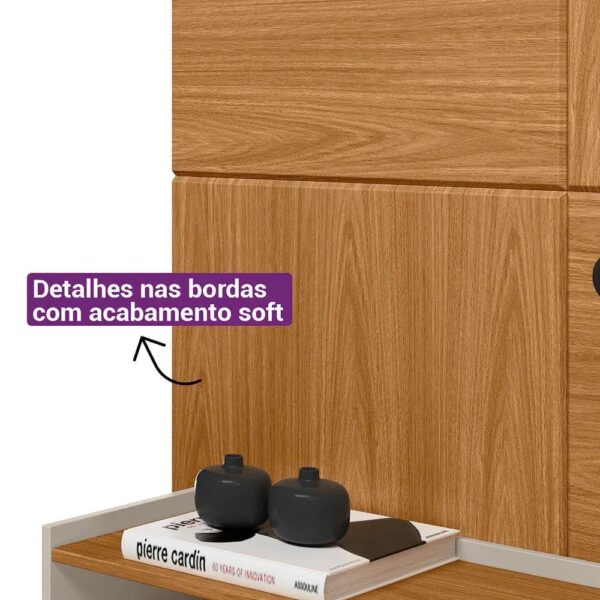 Painel Home até 50″ Creta - Linea Brasil - 1.20m - 2.1/TD 2.0/TRA - Imagem 4