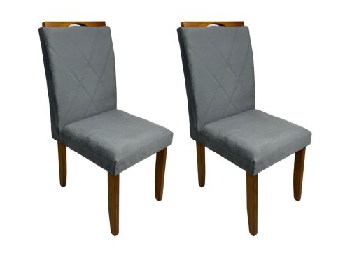 Mesa de Jantar Madri 1,60×0,80 com 6 Cadeiras Califórnia - 1.4/LD - Imagem 7