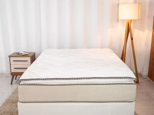 Box Casal Bipartida Nosso Sonho + Colchão Casal Copacabana  – 1.38m – 1.1/RF