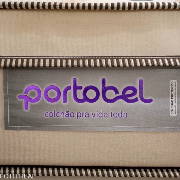 Box Casal Nosso Sonho + Colchão Casal Ipanema Molas Ensacadas - Portobel - 1.38m - 9.8/RF - Imagem 4