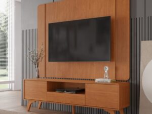 Painel + Rack até 58″ Sinus Naturale – MAVAULAR – 1.80m – 1.0/TD