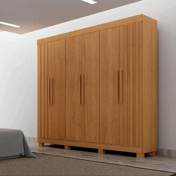 Guarda-Roupa Delta 6 Portas 100%MDF – Leifer – 178cm – 8.1/CW