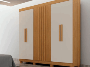 Guarda-Roupa Delta 6 Portas 100%MDF – Leifer – 178cm – 8.1/CW
