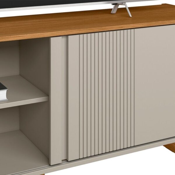 Rack até 55″ Gold - Linea Brasil - 1.41m - 2.4/TD - Imagem 4