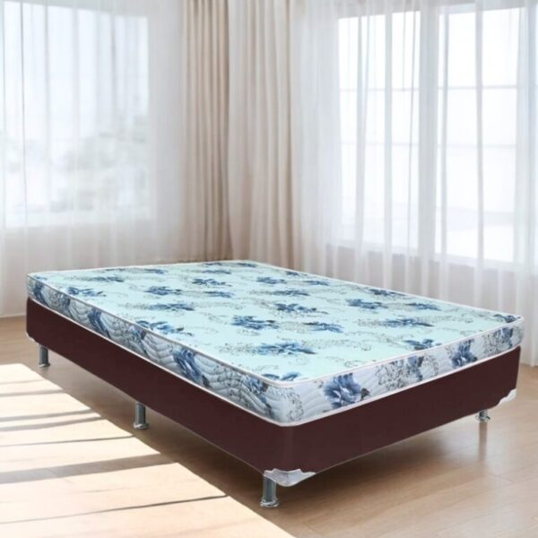 Colchão Casal Dream Soft + Base Box Simples Corino - ORTOBOM/BIOSTAR - 1.38m -5.2/TD - Imagem 2
