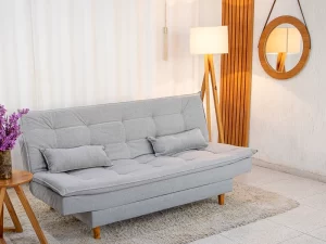 Sofá Cama Premium Linho Cinza – 2275 – 1.80m – 8.1/RF