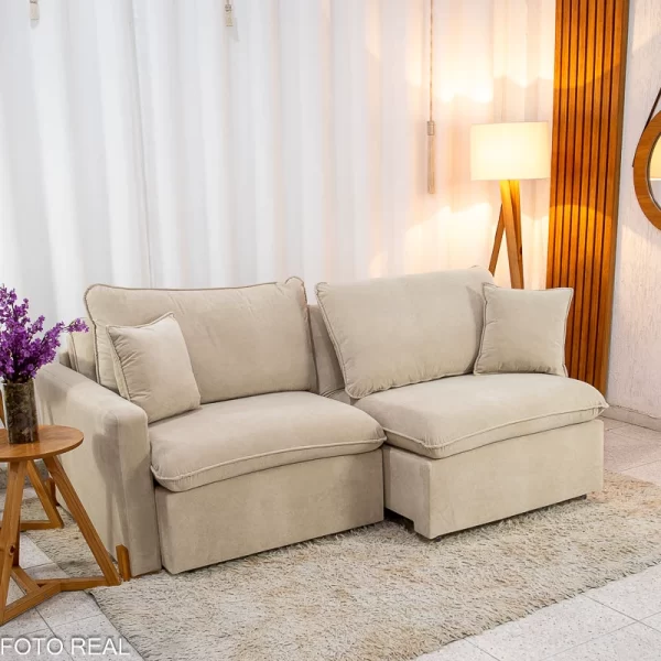 Sofá Retrátil Luma Premium - 2,00m - 1.9/RF - Imagem 2