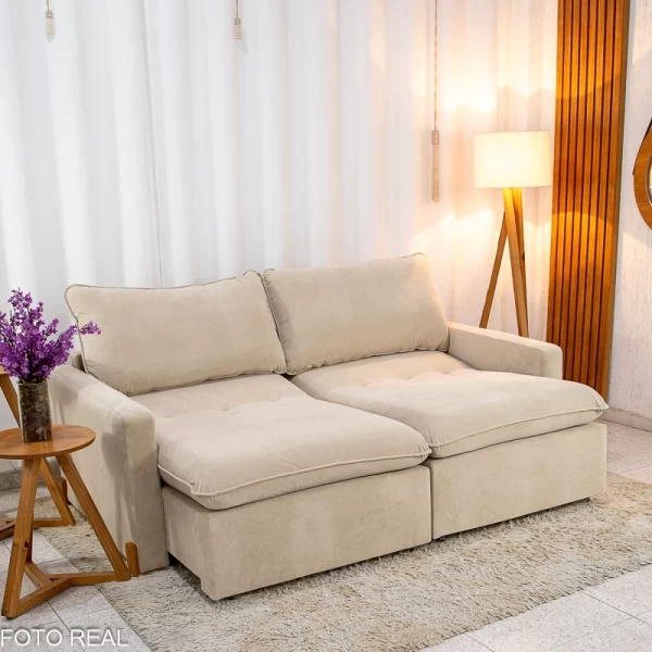 Sofá Retrátil Luma Premium - 2,00m - 1.9/RF - Imagem 5