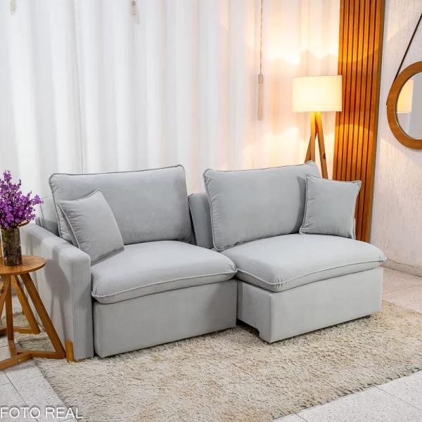 Sofá Retrátil Luma Premium - 2,00m - 1.9/RF - Imagem 11