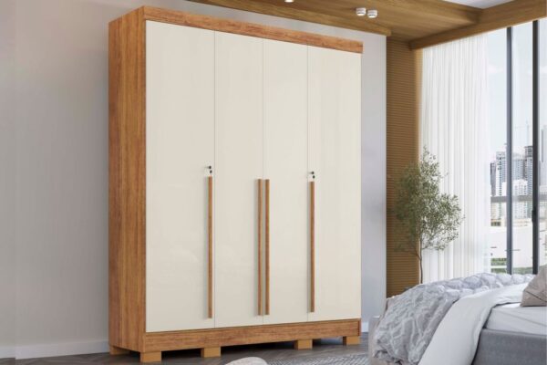 Guarda-Roupa Domus 4P3Gav - Rud Rack - 1.59m - 7.8/LD - Imagem 2