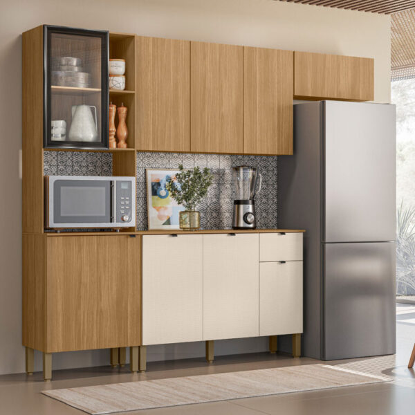 Cozinha Compacta Vert Plus - KITS PARANÁ - 2.507m - 7.3/TD