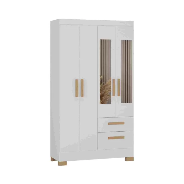 Roupeiro Fortaleza Plus 4P2G - Atualle Móveis - 0.90x0.90m - 3.8/SR 3.9/CW - Imagem 3