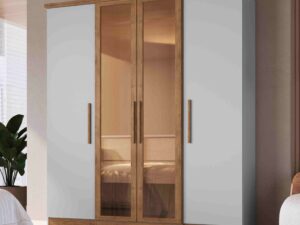 Roupeiro Genebra 4P2G 100%MDF – Doripel Móveis – 1.79m – 1.0/SR