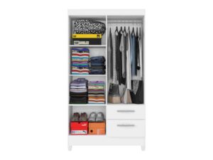 Roupeiro Fortaleza Plus 4P2G – Atualle Móveis – 0.90×0.90m – 3.8/SR 3.9/CW
