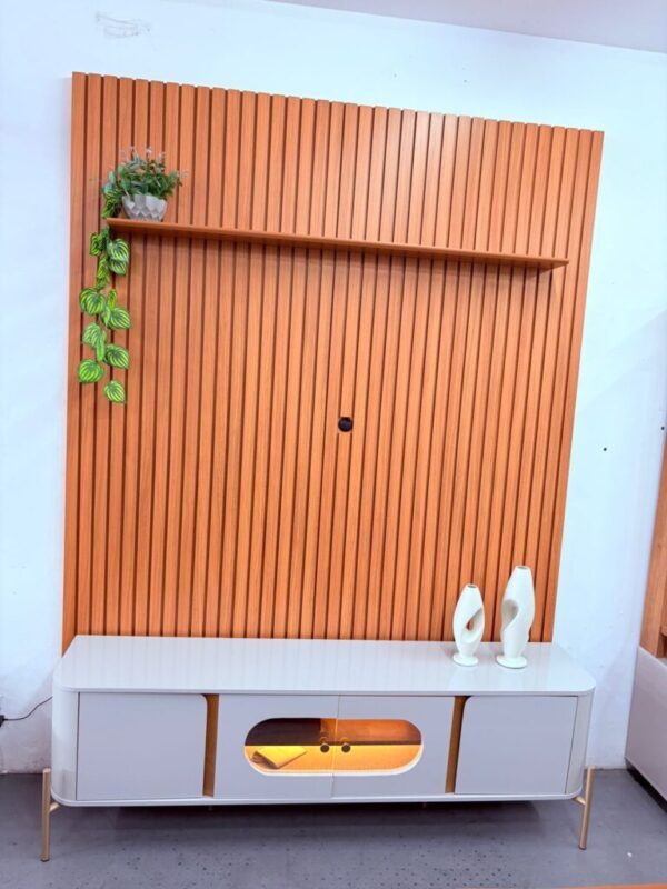 Painel até 75" Arbo + Rack Juquehy - EDN Móveis/Bechara - 1.90m - 1.5/TD - Imagem 2